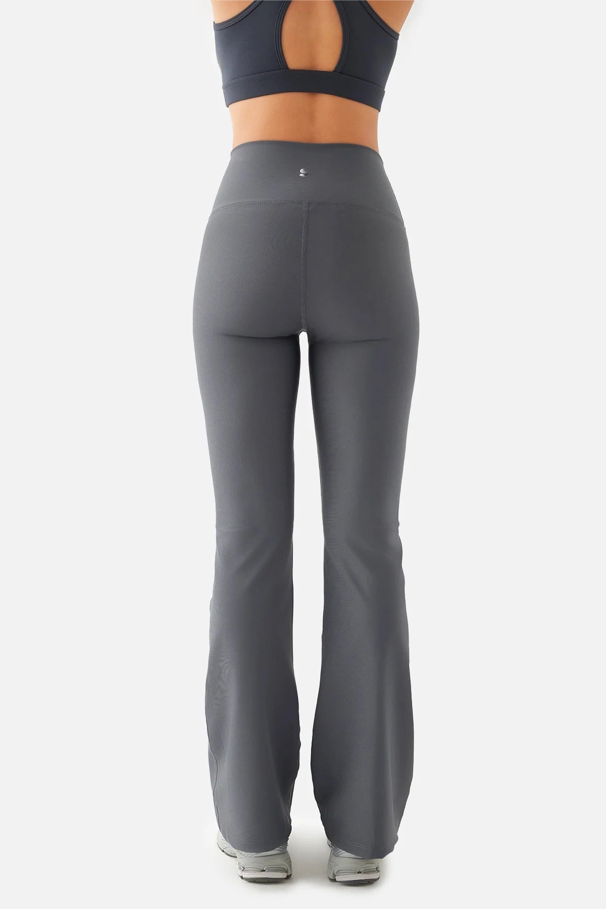 Flare Pocket Yoga Pants Grey (women)