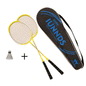 Badminton Set of 2 Rackets + 1 bag + 1 shuttlecock