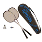 Badminton Set of 2 Rackets + 1 bag + 1 shuttlecock