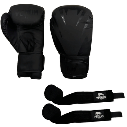 1 Pair Boxing Gloves + 1 Pair of Hand Wraps Offer