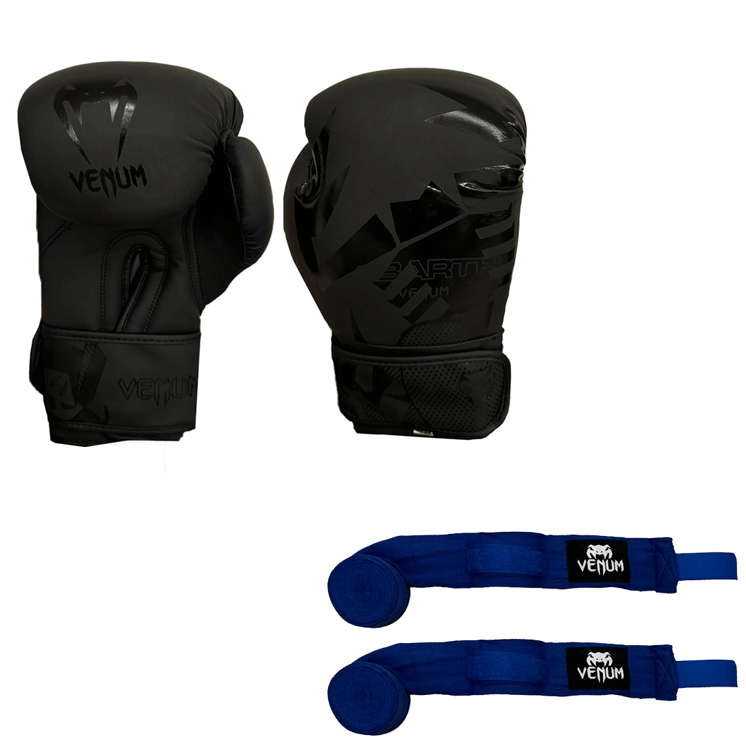 1 Pair Boxing Gloves + 1 Pair of Hand Wraps Offer