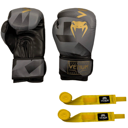 1 Pair Boxing Gloves + 1 Pair of Hand Wraps Offer