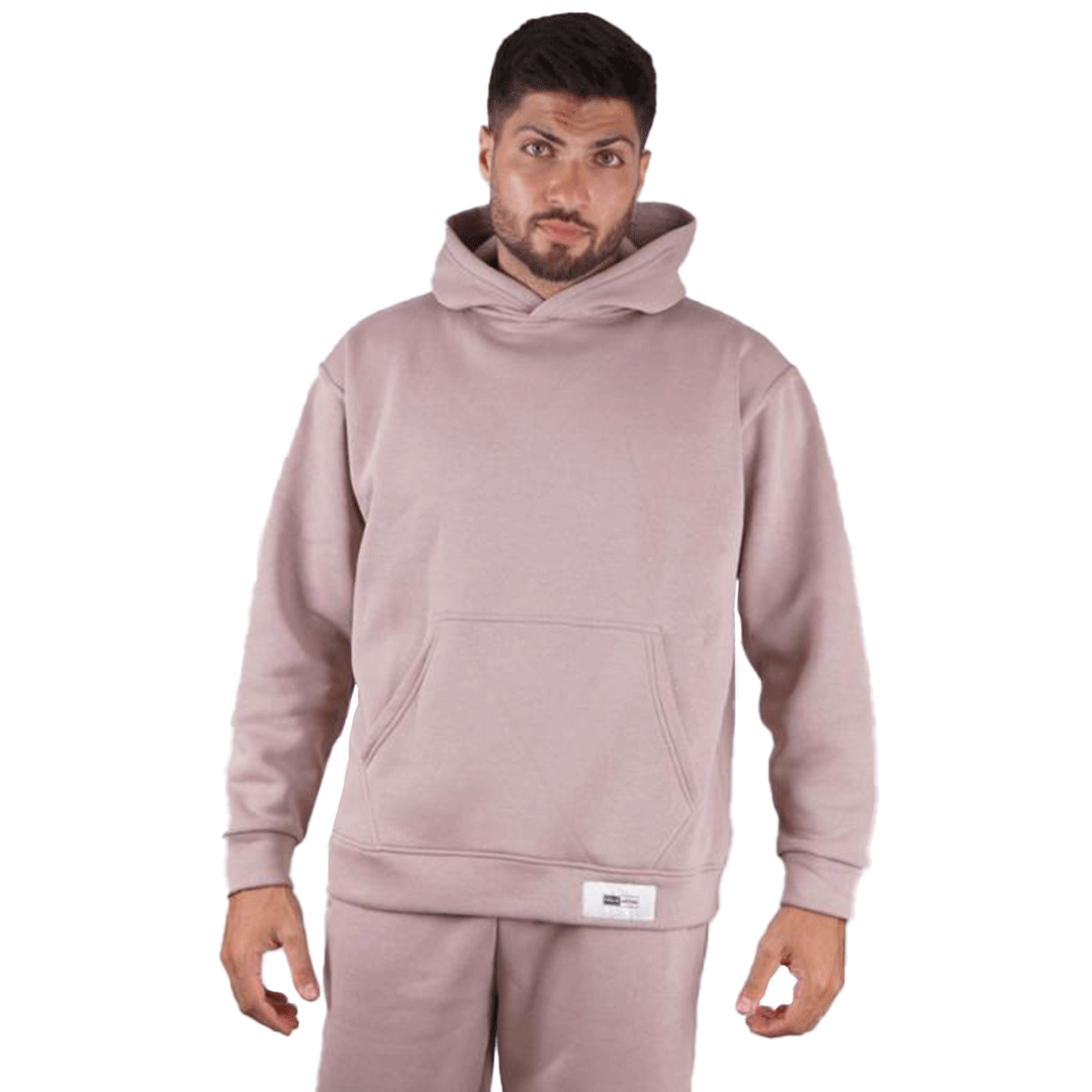 High Quality Fleece Hoodie (Beige)