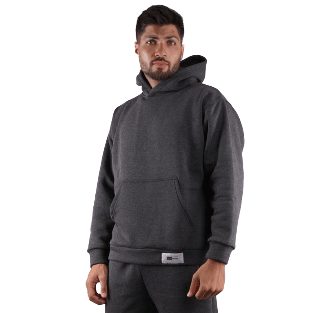 High Quality Fleece Hoodie (Grey)