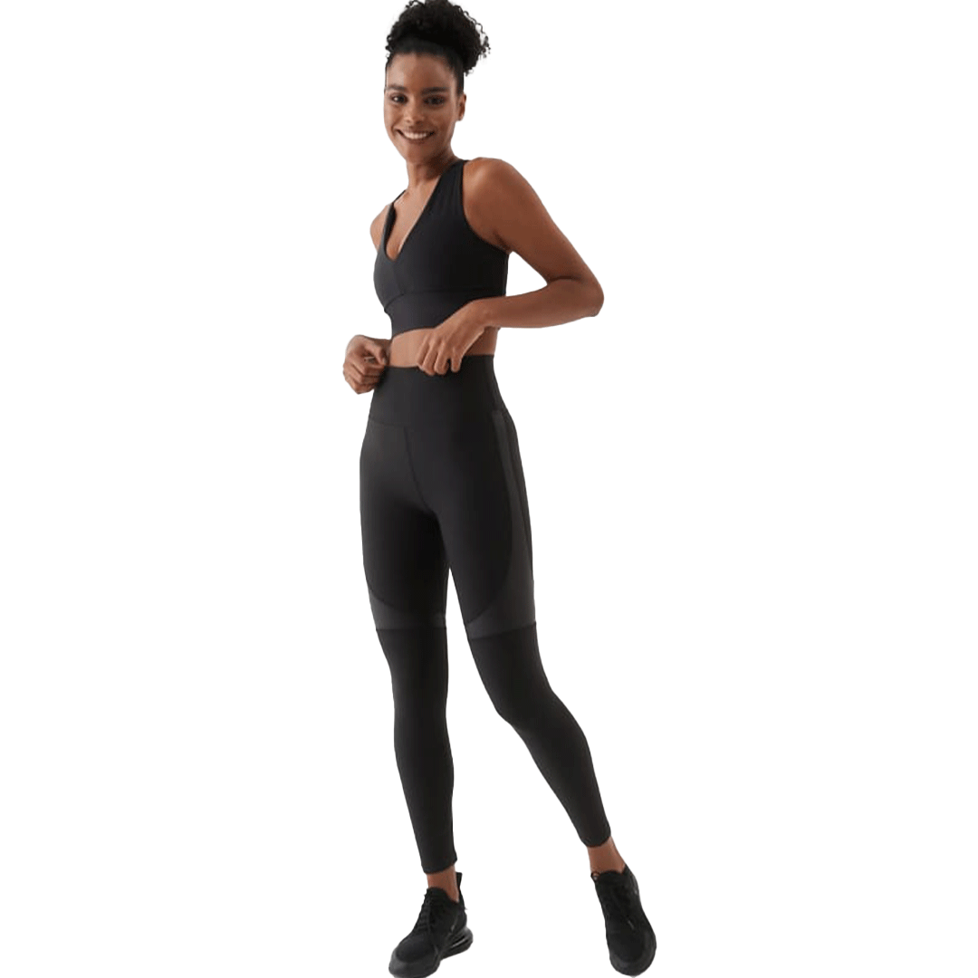 Bright Line Sports Leggings Tights (Black)