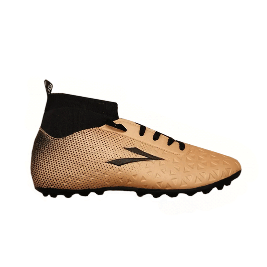 Football Shoes with Ankle Support (Brown)