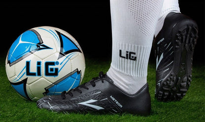 Football Shoes (Black/White)