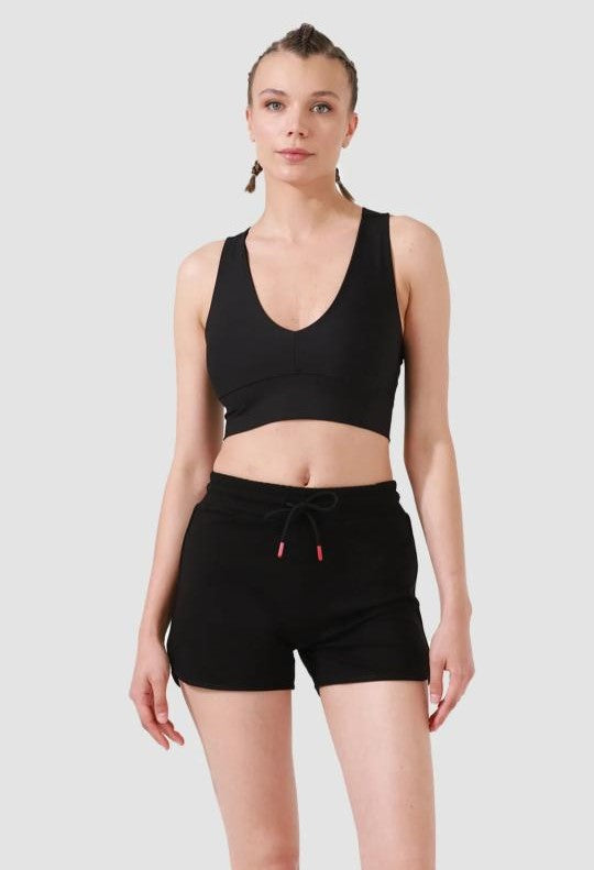 Cotton Shorts Black (Women)