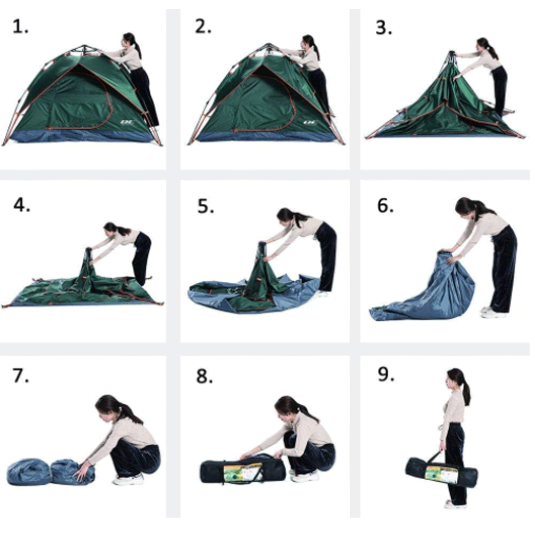 Four People Automatic Tent