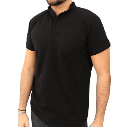 Polo Split-Hem T-Shirt (Brand: Fredom)