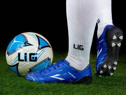 Football Shoes (Black/Blue)