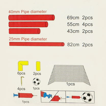 Mini-Goal + Ball Toy Set