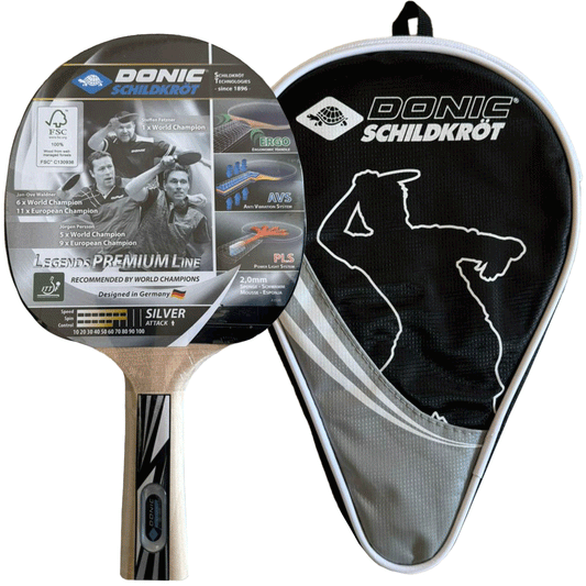 PingPong Table Tennis Racket Donic Premium Silver