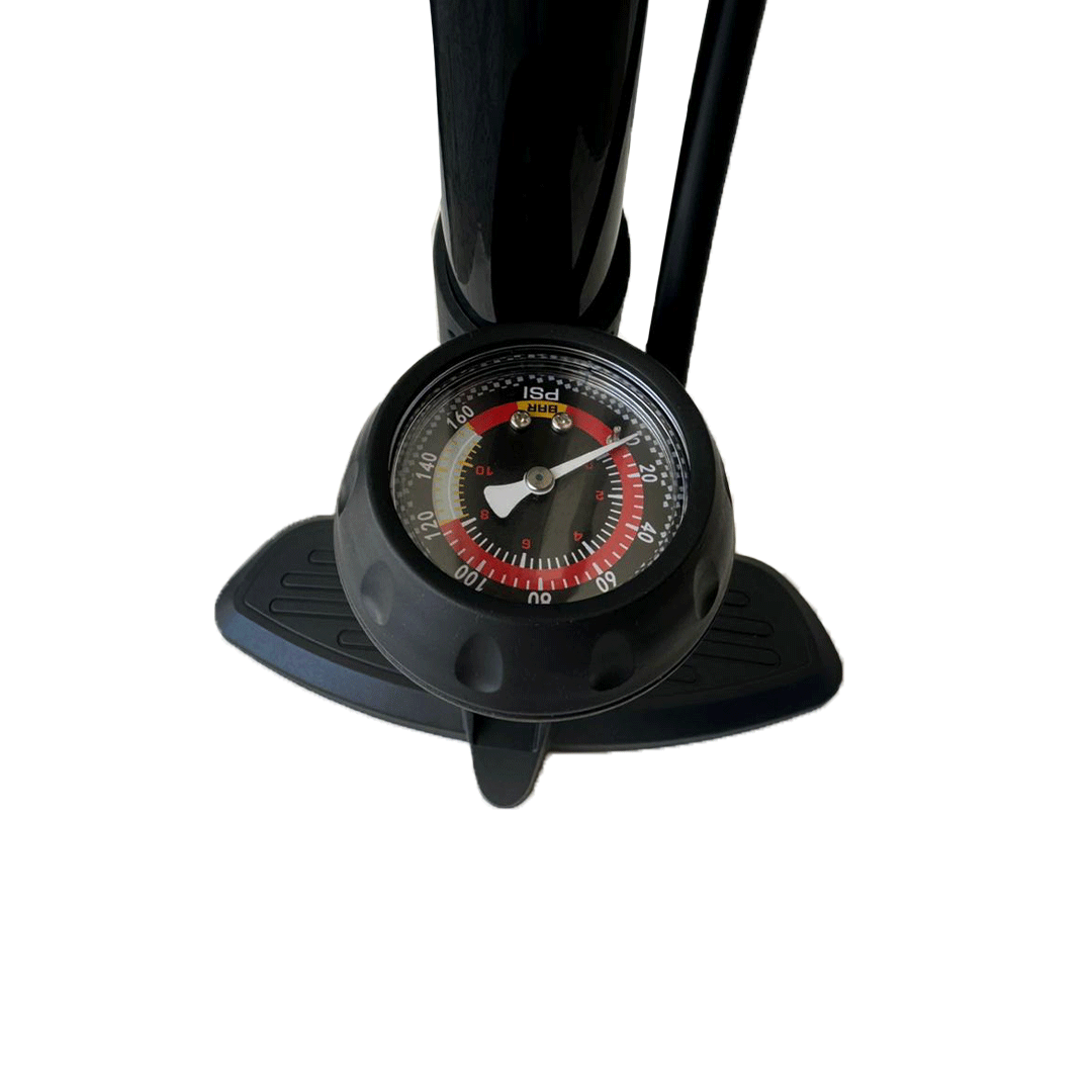 Manual Air Pump with Barometer & Needle