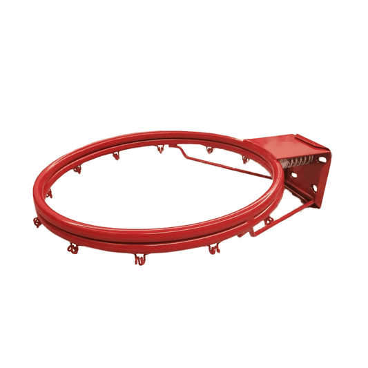 Basketball Ring Set with spring loaded mechanism