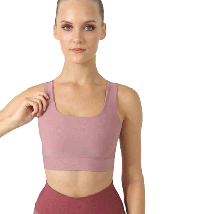 Sports Bra Square Neck (L.Rose)