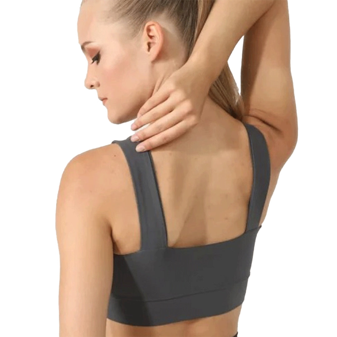 Sports Bra Square Neck (Stone)