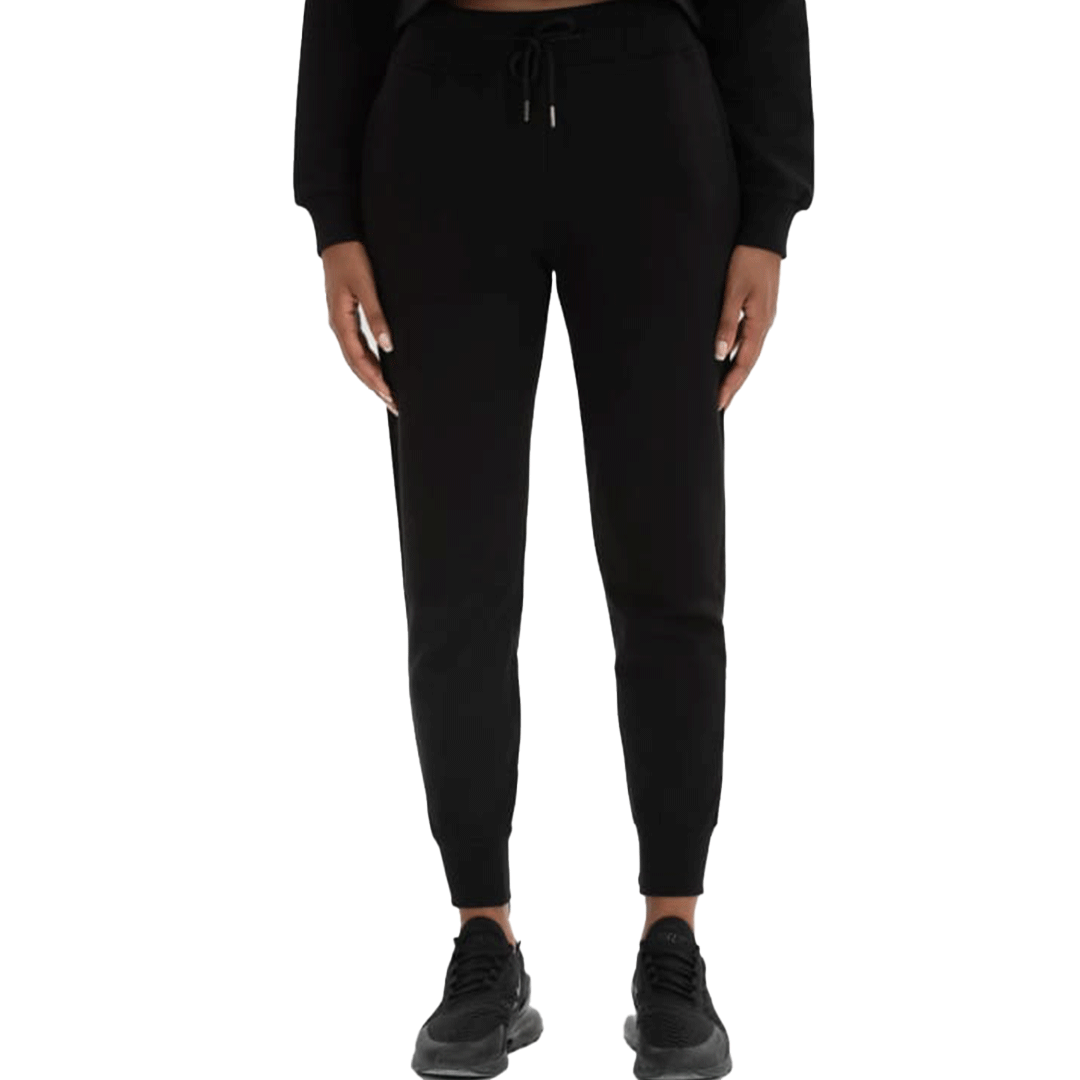 Carrot cut Jogging Pant (Black)